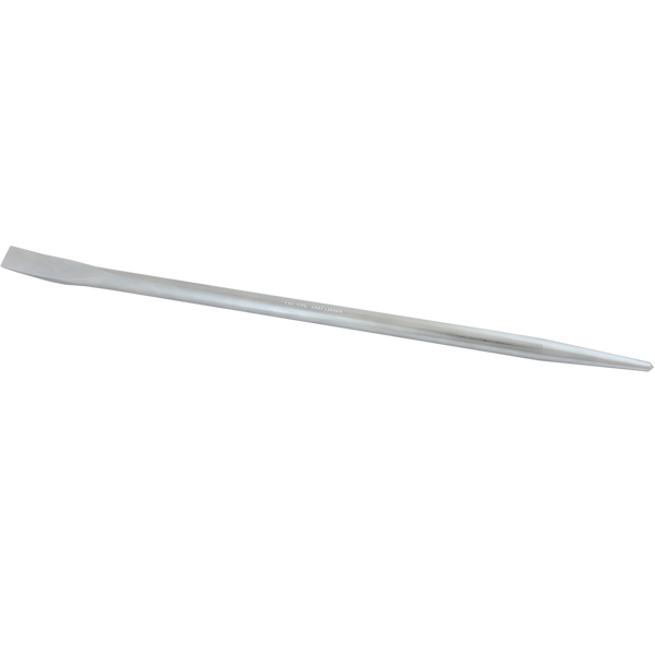 28" Pinch Bar With Round Shank and Nickel Plate Finish