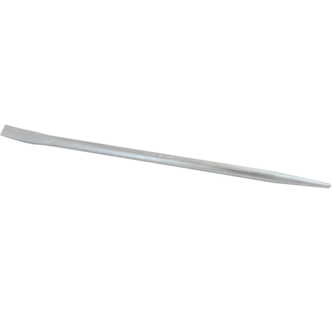 28" Pinch Bar With Round Shank and Nickel Plate Finish