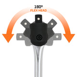 3/4" Drive Chrome Breaker Bar, 30" Long