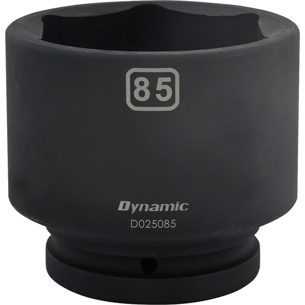 1" Drive Metric Impact Black Industrial Finish - Standard Length