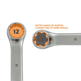 16 Piece SAE Combination Wrench Set, Contractor Series, Satin Finish, 1/4" - 1-1/4"