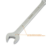 11 Piece Metric Combination Wrench Set, Contractor Series, Satin Finish, 9mm - 19mm