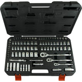 89 Piece 1/4", 3/8" & 1/2" Drive Socket Set