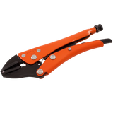 grip on locking pliers straight jaws distributed by gray tools