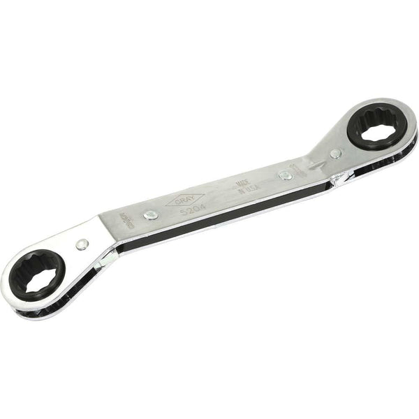 SAE 25 offset ratcheting box wrenches 12 point