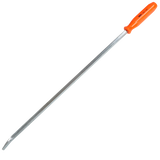 Screwdriver Handle Pry Bars, Curved Nickel Plated Blades