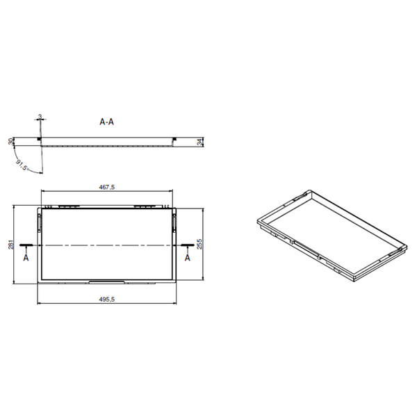 Drawers For Mobile Tool Chest With Clear Top Lid