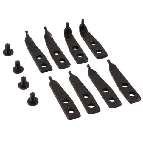 Tip kits for heavy duty retaining ring pliers