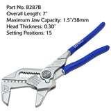 Pliers Wrench, Smooth Jaws