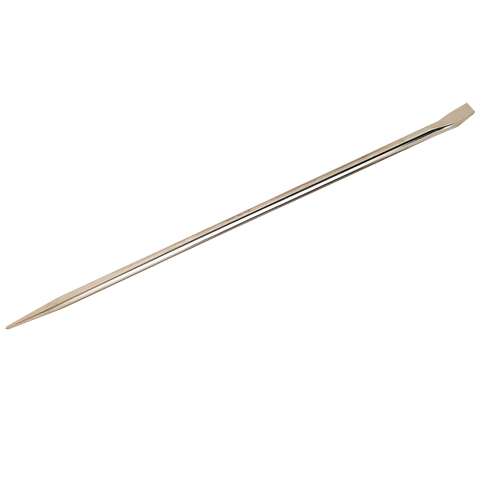 pinch bars with round shank and nickel plate finish