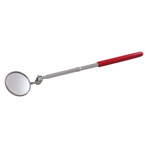 Inspection Mirror, Pocket Circular with Clip, 1-1/4"