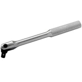 1/4" Drive Flex Handle, Chrome Finish, 6" Long