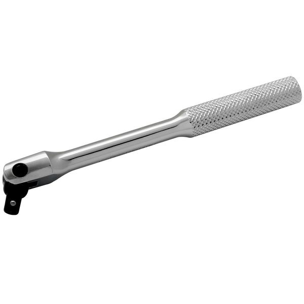 1/4" Drive Flex Handle, Chrome Finish, 6" Long