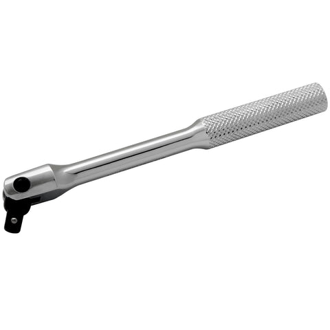 1/4" Drive Flex Handle, Chrome Finish, 6" Long