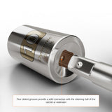 1/4" Drive 6 Point Metric Chrome Sockets