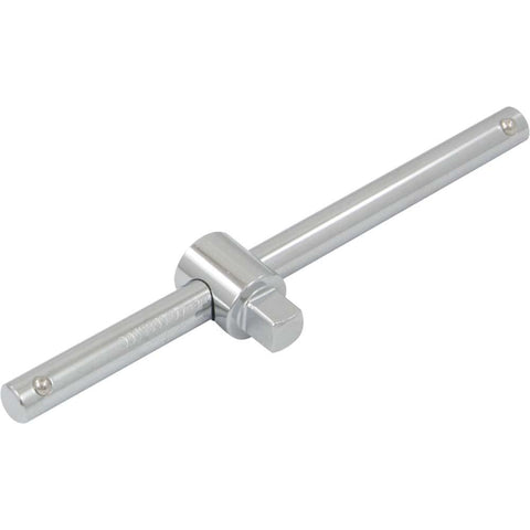 3/8" Drive Sliding T-handle, 6-1/2", Chrome Finish