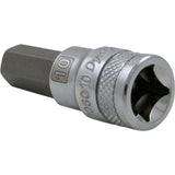 3/8" Drive 7 Piece Metric, Standard Hex Socket Set, 4mm - 10mm