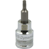 3/8" Drive Torx® Head Standard Length Chrome Bit Sockets