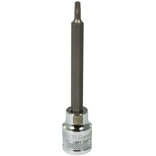 3/8" Drive Torx® Head Long Length Chrome Bit Sockets