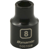 3/8" Drive 6 Point Metric Standard Length Impact Sockets