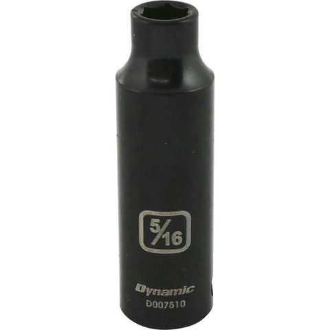 3/8" Drive 6 Point SAE Deep Length Impact Sockets