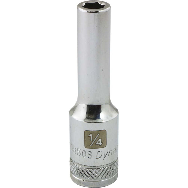 3/8" Drive 6 Point SAE, Deep Length, Chrome Sockets