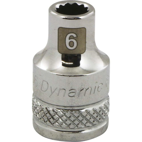 3/8" Drive 12 Point Metric, Standard Length, Chrome Sockets