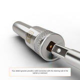 3/8" Drive 12 Point Metric, Deep Length, Chrome Sockets