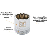 3/8" Drive 12 Point Metric, Standard Length, Chrome Sockets