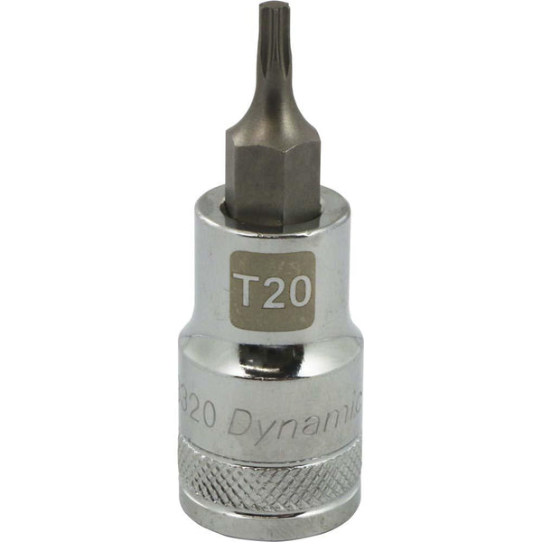 1/2" Drive Torx® Head, Standard Length, Chrome Bit Sockets