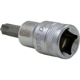 1/2" Drive 7 Piece Standard, Torx® Socket Set, T20 - T50