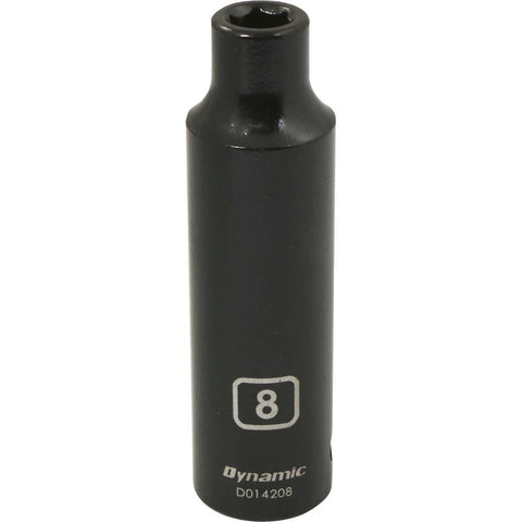 1/2" Drive 6 Point Metric, Deep Length, Impact Sockets
