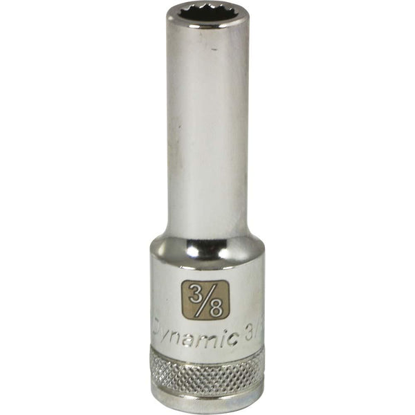 1/2" Drive 12 Point SAE, Deep Length, Chrome Sockets