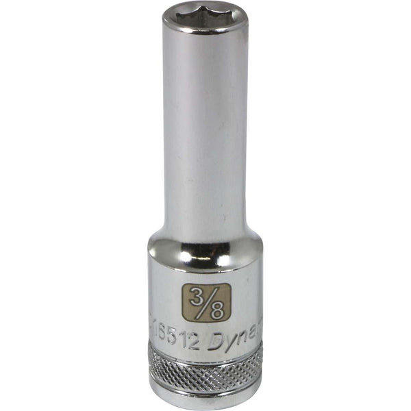 1/2" Drive 6 Point SAE, Deep Length, Chrome Sockets