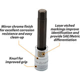 1/2" Drive SAE Hex Head Long Length Chrome Bit Sockets