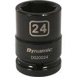 3/4" Drive 6 Point Metric, Standard Length, Impact Sockets