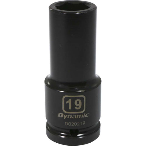 3/4" Drive 6 Point Metric, Deep Length, Impact Sockets