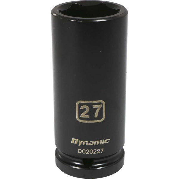 3/4" Drive 6 Point Metric, Deep Length, Impact Sockets