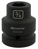 1" Drive 6 Point SAE, Standard Length, Impact Sockets