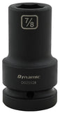 1" Drive 6 Point SAE, Deep Length, Impact Sockets
