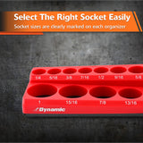 Magnetic Socket Organizers (1/4", 3/8”, & 1/2" Drive)