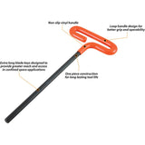 8 Piece T-Handle, Metric Hex Key Set, 9" Blade, 2mm - 10mm