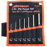 7 Piece Pin Punch Set,1/16 - 5/16"