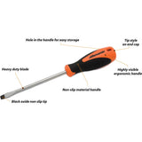 Slotted Screwdrivers With Comfort Grip Handle