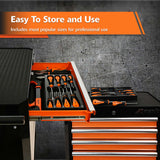 8 Piece Slotted and Phillips® Screwdriver Set With Comfort Grip Handles