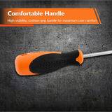 8 Piece Slotted and Phillips® Screwdriver Set With Comfort Grip Handles