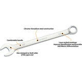 16 Piece SAE Combination Wrench Set, Contractor Series, Satin Finish, 1/4" - 1-1/4"