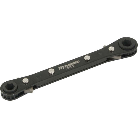 7mm X 8mm Double Box End Ratcheting Wrench, Straight