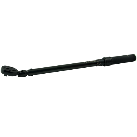 3/8" Drive Flex Head Torque Wrench, 10-80 Ft/lbs, 32 Teeth