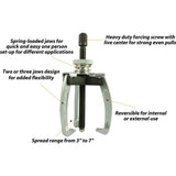 2 or 3 Jaw Self Adjusting Pullers
